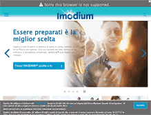 Tablet Screenshot of imodiumweb.it